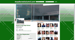 Desktop Screenshot of maydecreekalumni.com