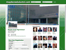 Tablet Screenshot of maydecreekalumni.com
